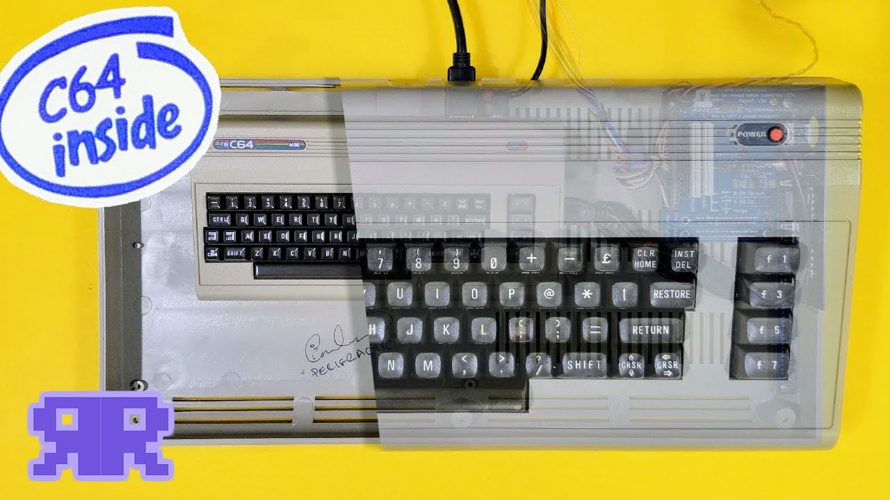 THE C64 Mini inside a Commodore 64