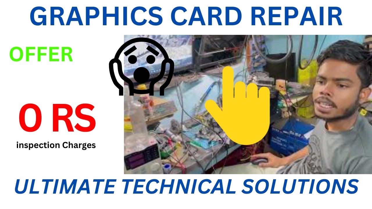 Best Graphics Card repair in india | 0 RS inspection Charges 😱 |All india service Delivery #graphics