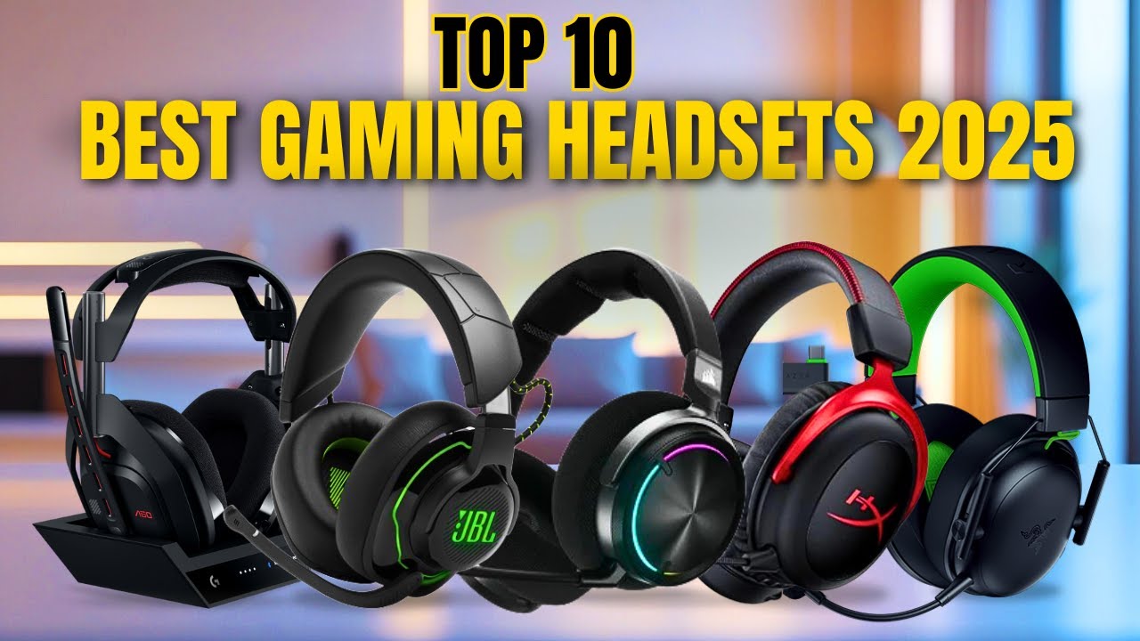 10 Best Gaming Headsets of 2025 | Top Picks For Xbox, PC & PS5 Gamers