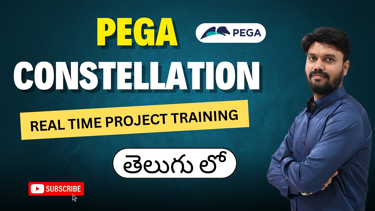 Pega Constellation | Real-Time Project Training in తెలుగు