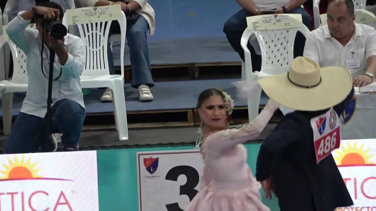 Daniella Restrepo y Rodrigo Villalon. Mundial de Marinera 2026. Categoría Juvenil