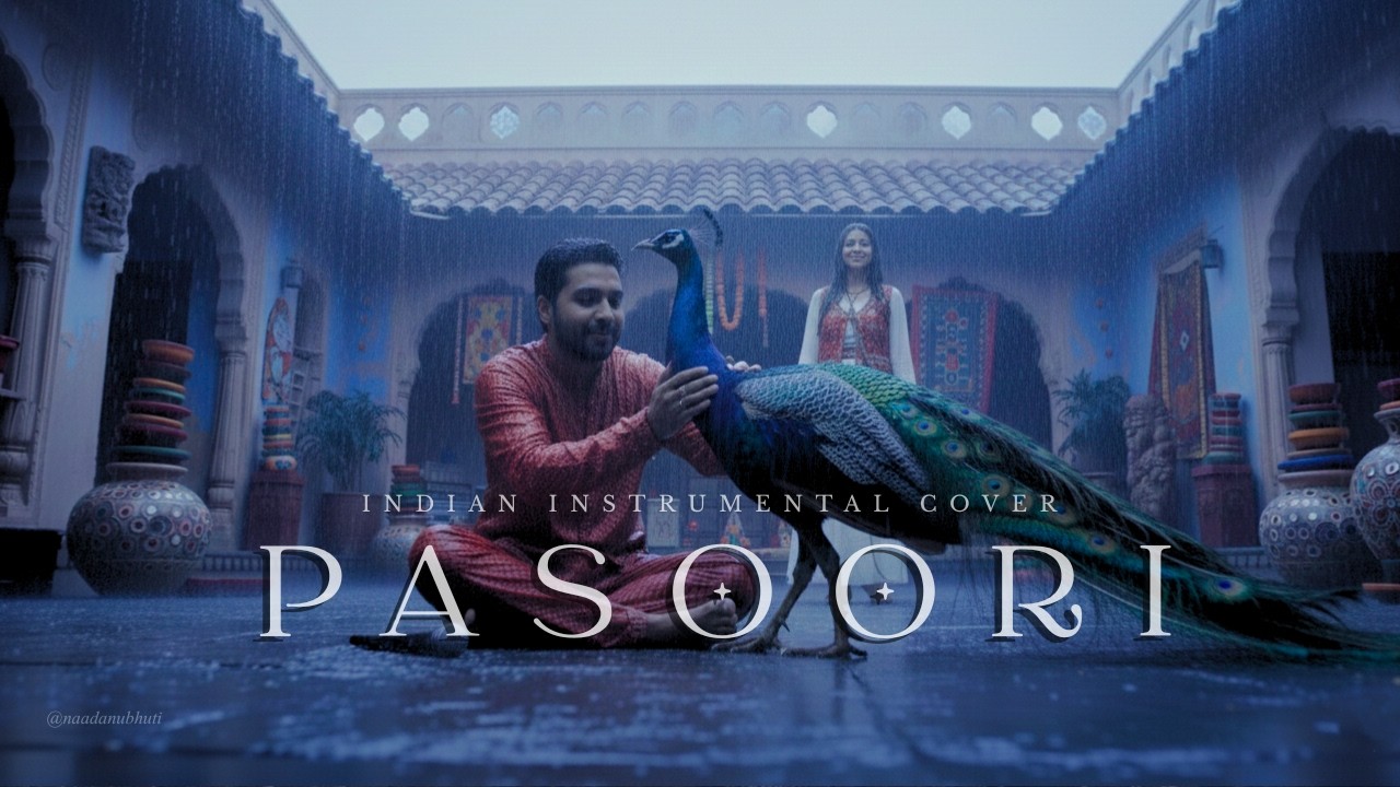 Pasoori -Ambient Instrumental Cover | Relaxation, Study, Work & Sleep Music