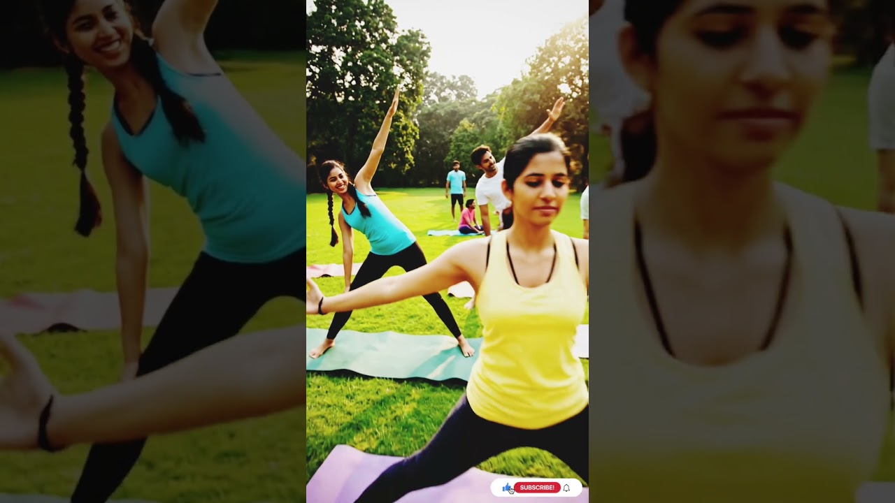 POV: Yoga, Energy Aur Inner Peace | Nature Se Night City Tak|4k. 