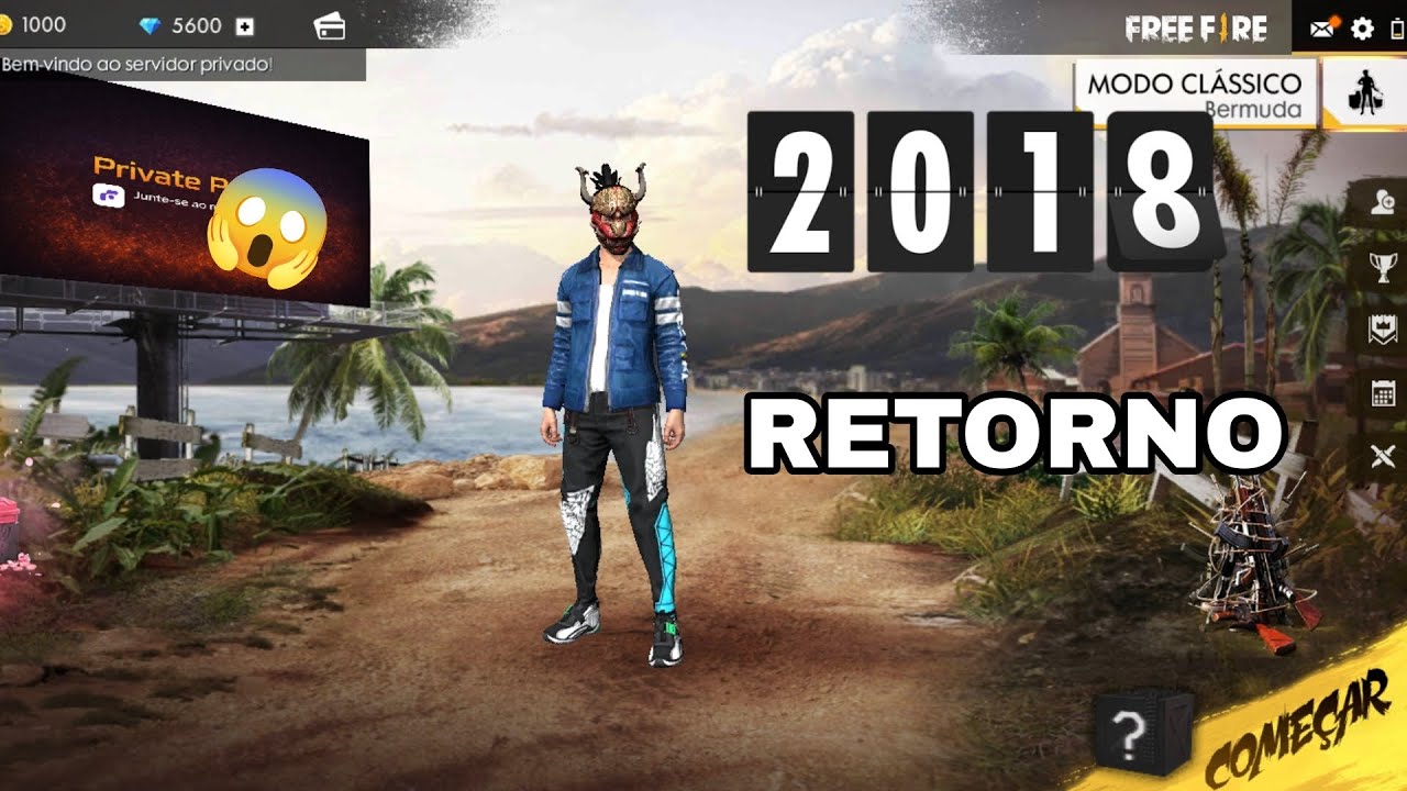 O FREE FIRE 2018 O RETORNO 