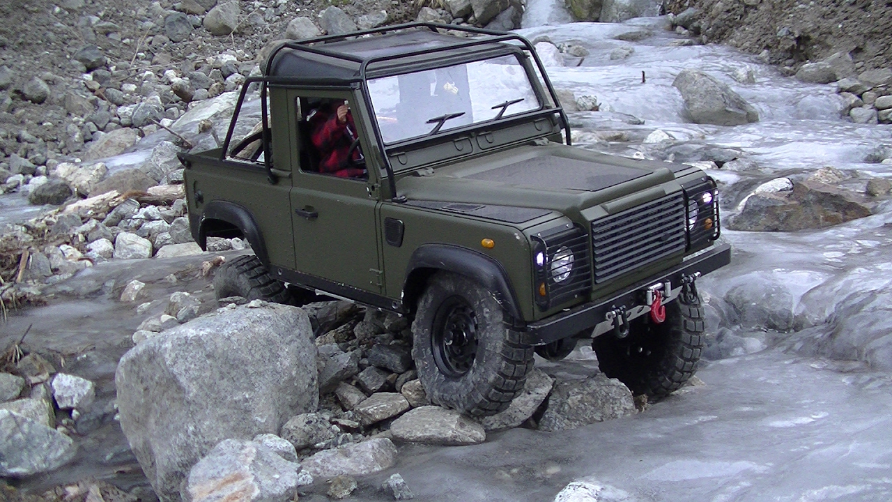 RC4WD Land Rover Defender testing tires: Mud Pluggers 1.9 part 1