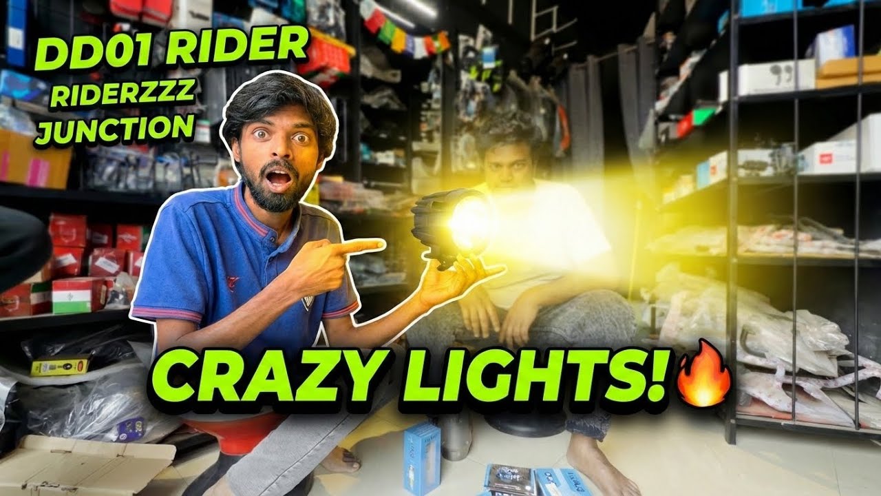 Cheapest to Premium Fog Lights 🏍️ | RIDERZZZ Junction | DD01 RIDER