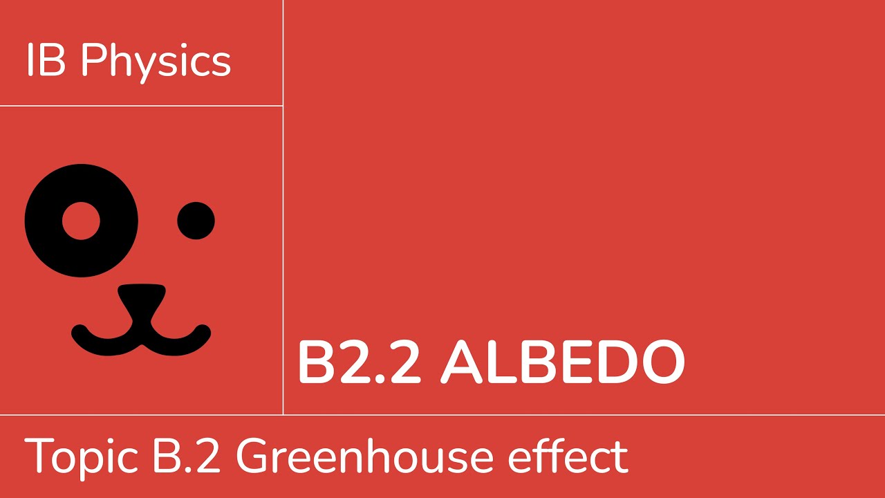 B2.2 Albedo [IB Physics SL/HL]