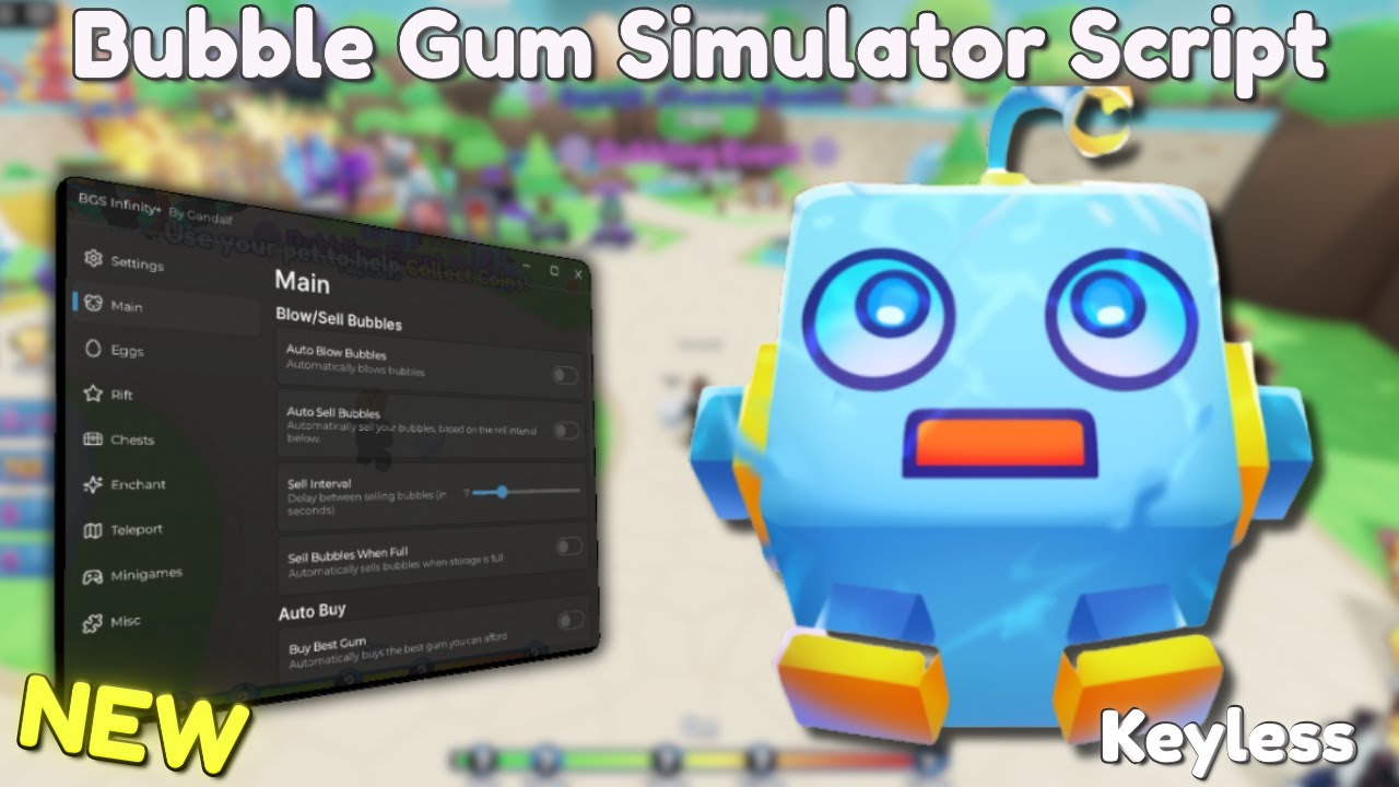 *NEW* Bubble Gum Simulator Script [ Pastebin 2025 ] Keyless