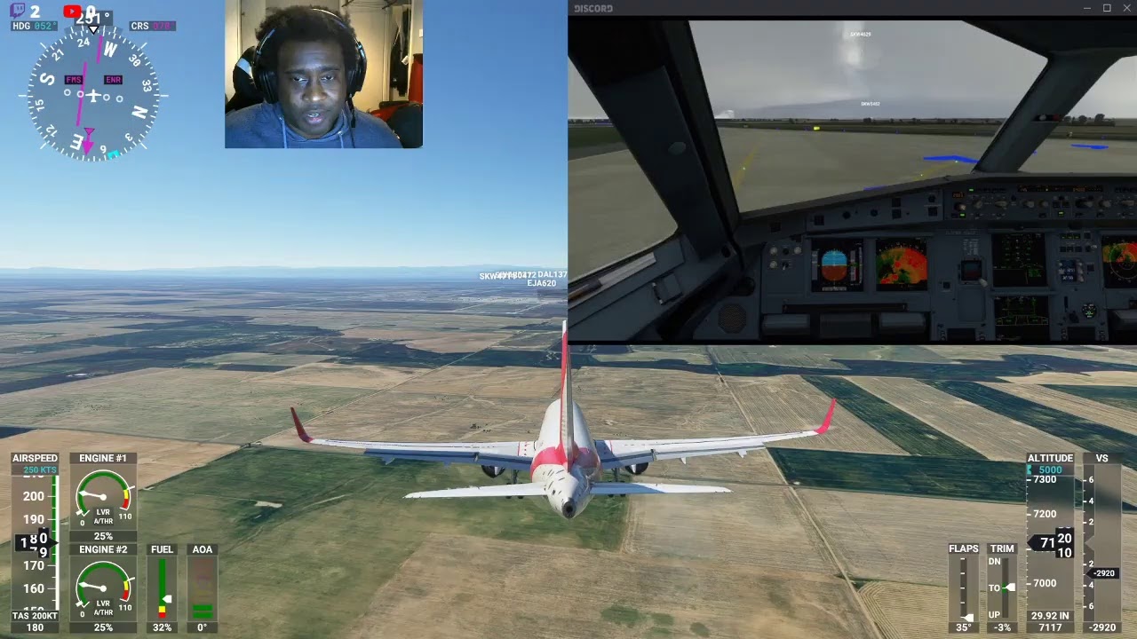 Testing flight sim mods