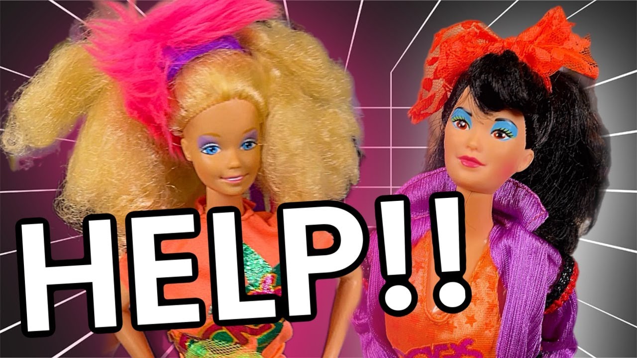Barbie & The Rockers! Doll Restoration, Transformation, Restyle, Fix-up, Hair Repair!
