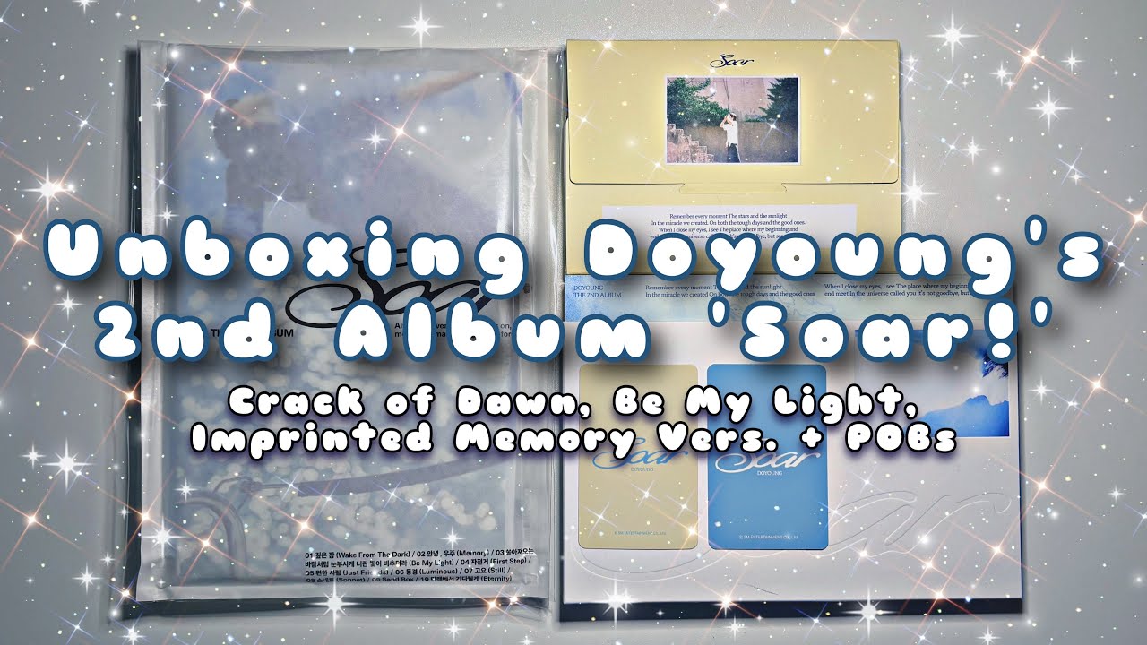 Unboxing Doyoung’s 2nd Album ‘Soar!’ (All Versions +POBs)