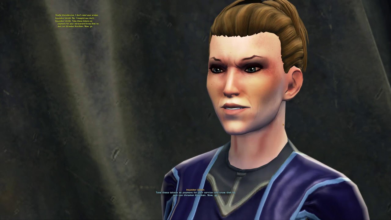 Star Wars: The Old Republic Sith Inquisitor Part 1