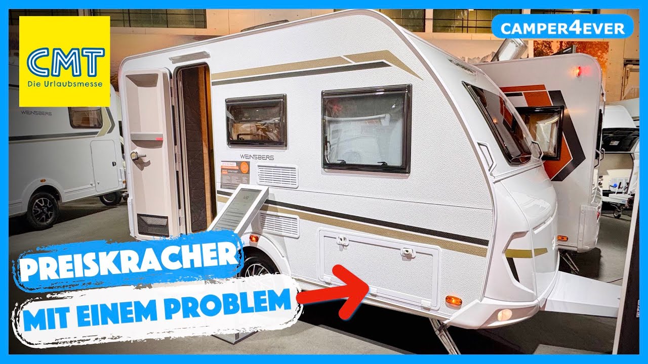 Weinsberg CaraOne 390 QD - ab 16.000 € I über ein praktisches Detail wird man sich immer ärgern 🫣