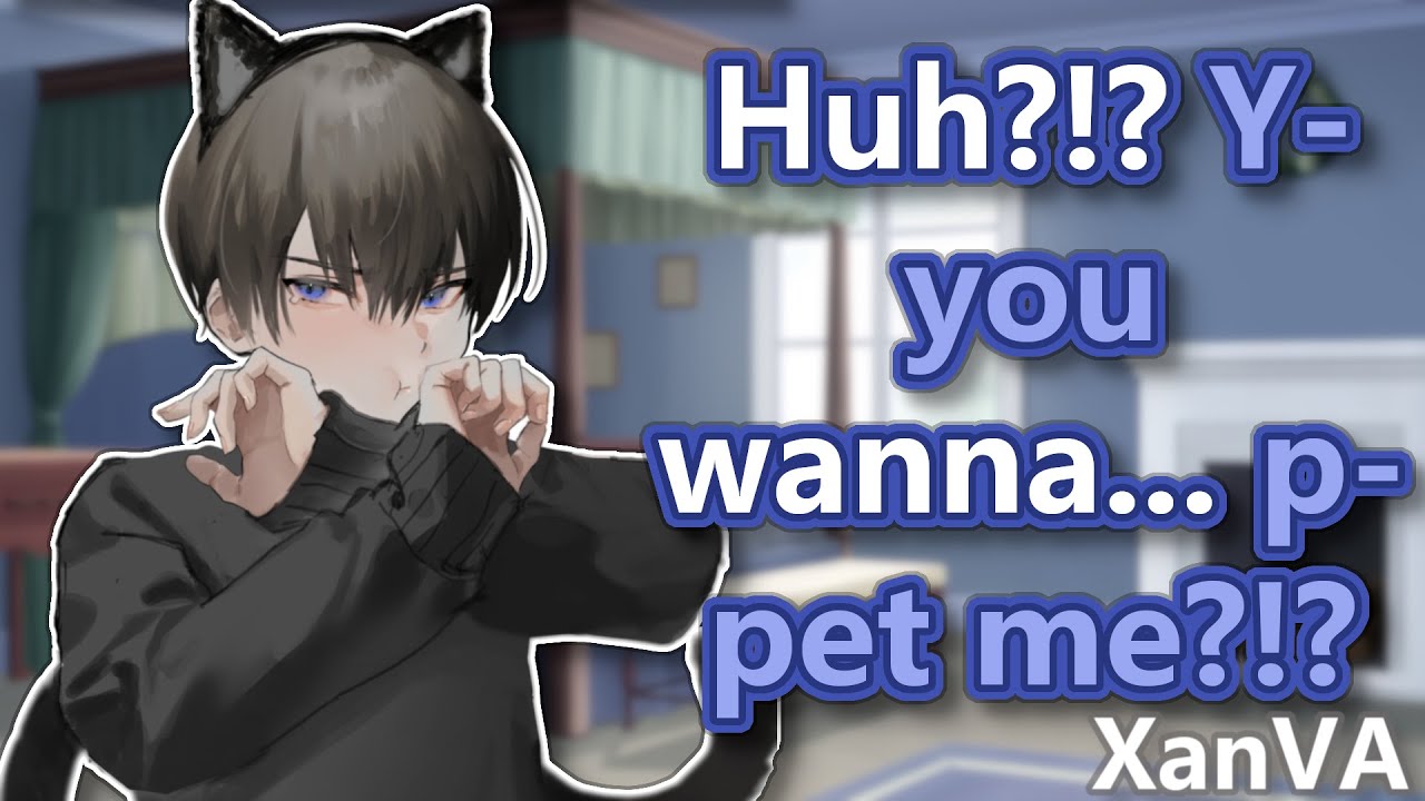 Adopting a SUBBY Catboy Demon!😸(ASMR M4F)(Strangers to lovers)(Headpats)(Purring)(Cute)