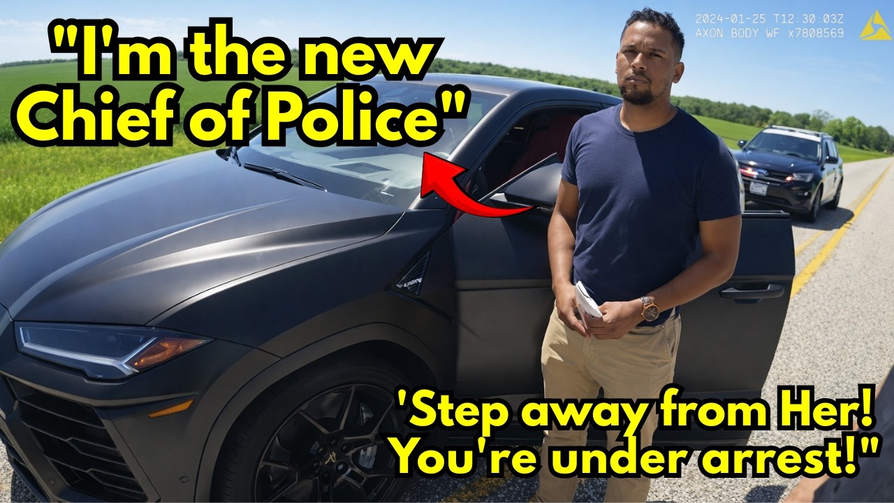 Racist Cop Illegally Searches Black Man’s Lamborghini Urus—He’s the New Police Chief