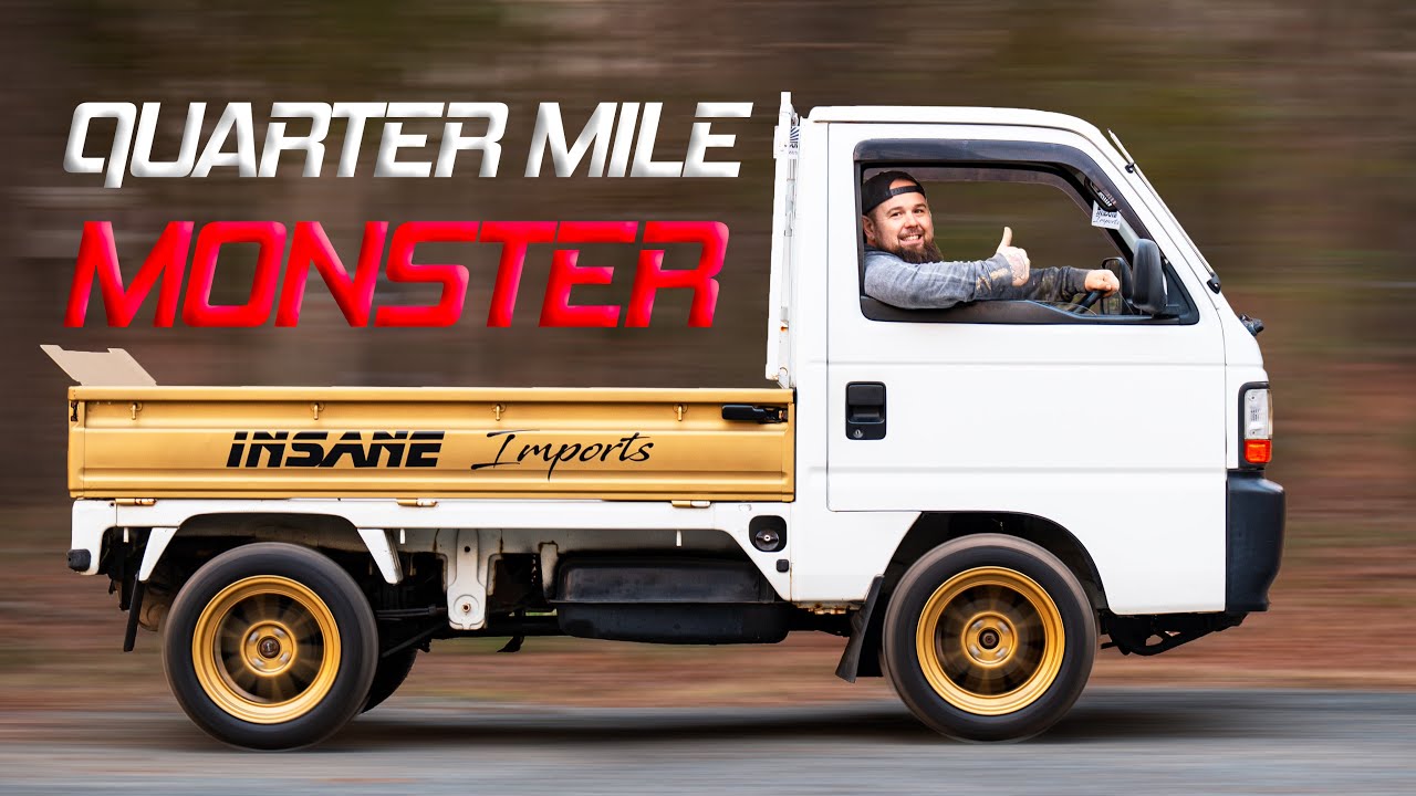 Mini Truck Stuck in Mud, Acty Kei Truck Drag Races, 0-60 Event in Crazy Day!