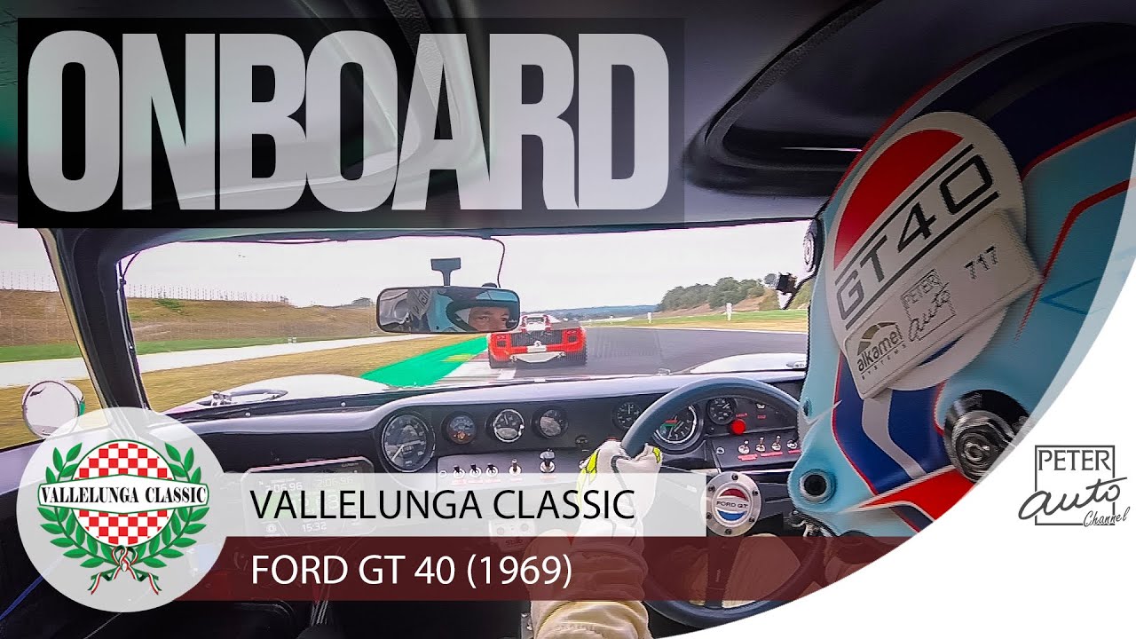 Ford GT40 onboard - Vallelunga Classic 2021