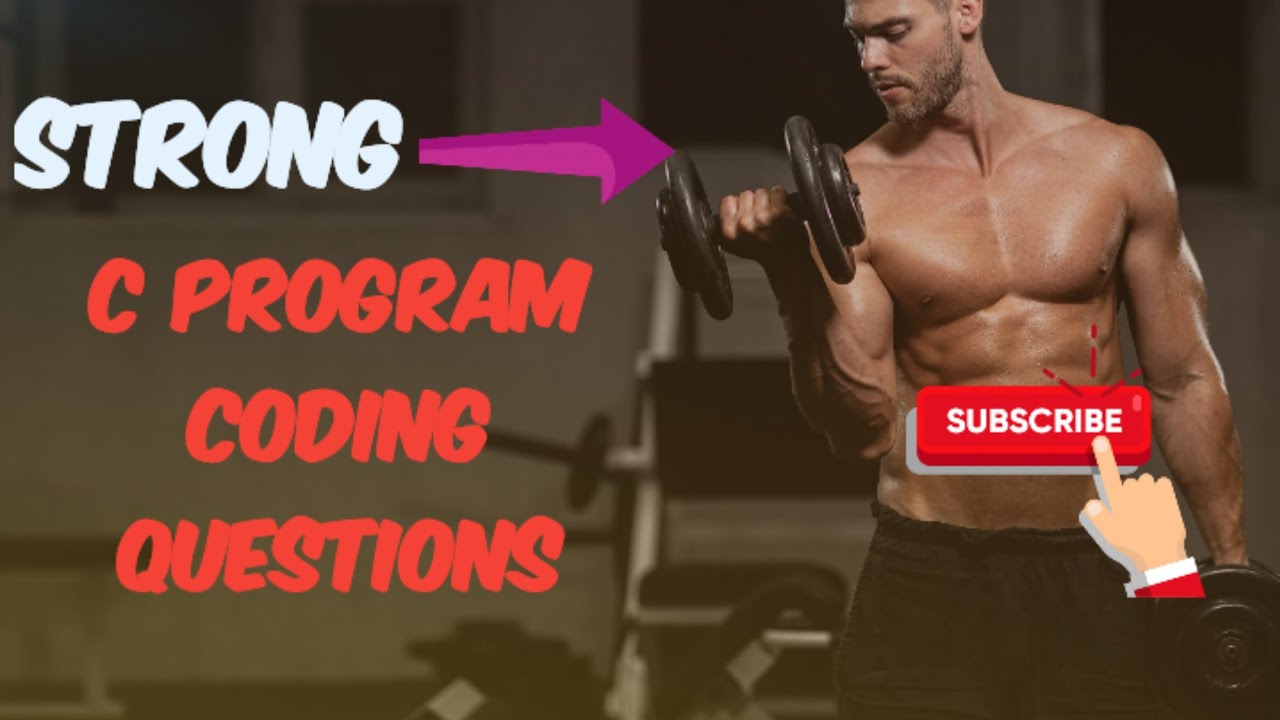 The most important question on c program for more videos like share and subscribe please