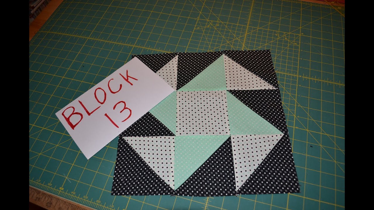JEAN'S BLOCK PARTY ~ 2018  ~ Block Number THIRTEEN