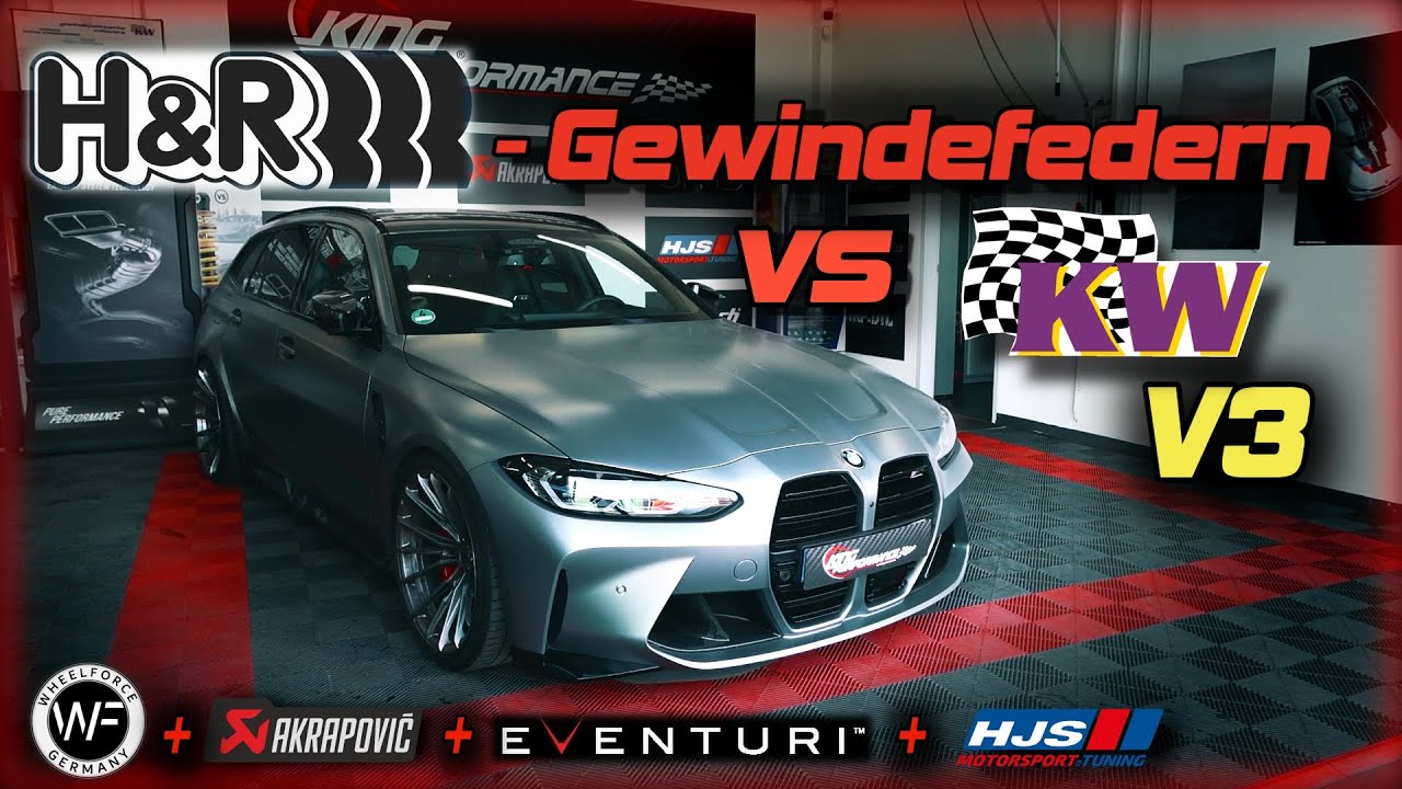 H&R Gewindefedern VS KW V3 GewindeFAHRWERK passend für BMW M3 G81 Competition TOURING