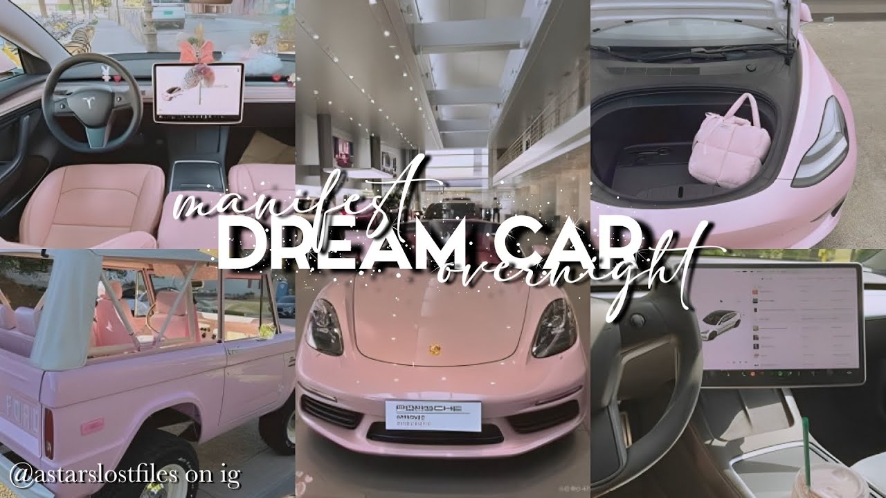 ੈ✩dream car overnight.ೃ࿐ subliminal // manifest idea desired car instantly*ೃ༄