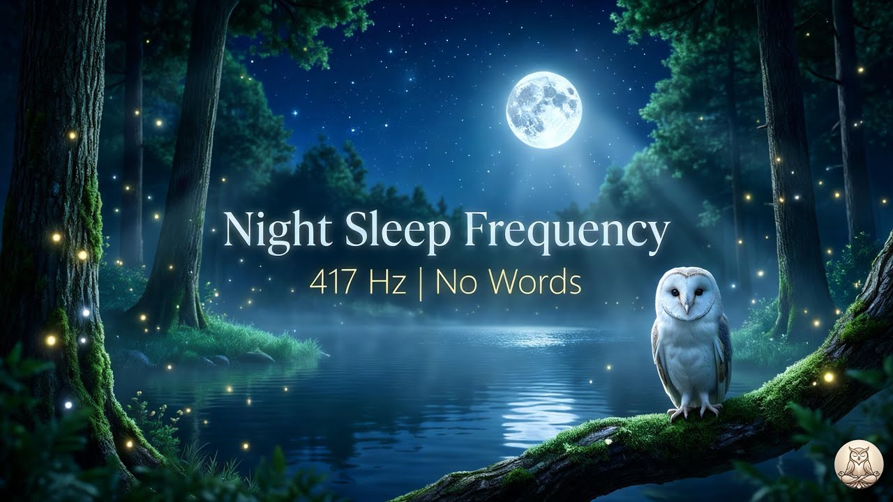 Night Sleep Frequency 417 Hz | Deep Healing Music for Sleep, Relaxation & Stress Relief (No Words)