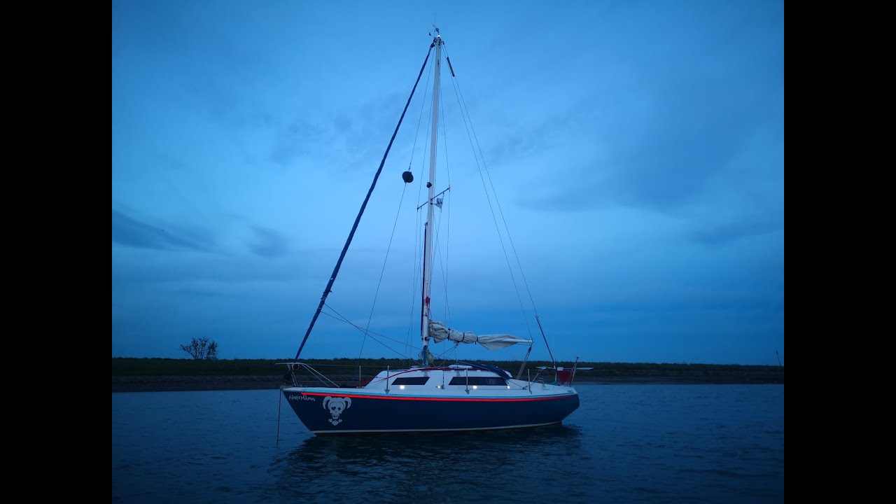 Sailing Harley Quinn - River Crouch Mini Cruise, June 2019 - Tomahawk 25