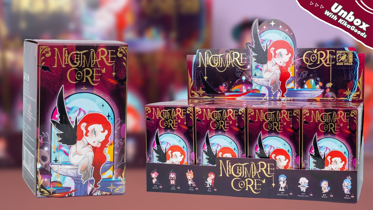 Распаковка Nami Nightmare Core Series Blind Box #kikagoods #asmr #распаковка #blindbox #figure #cute