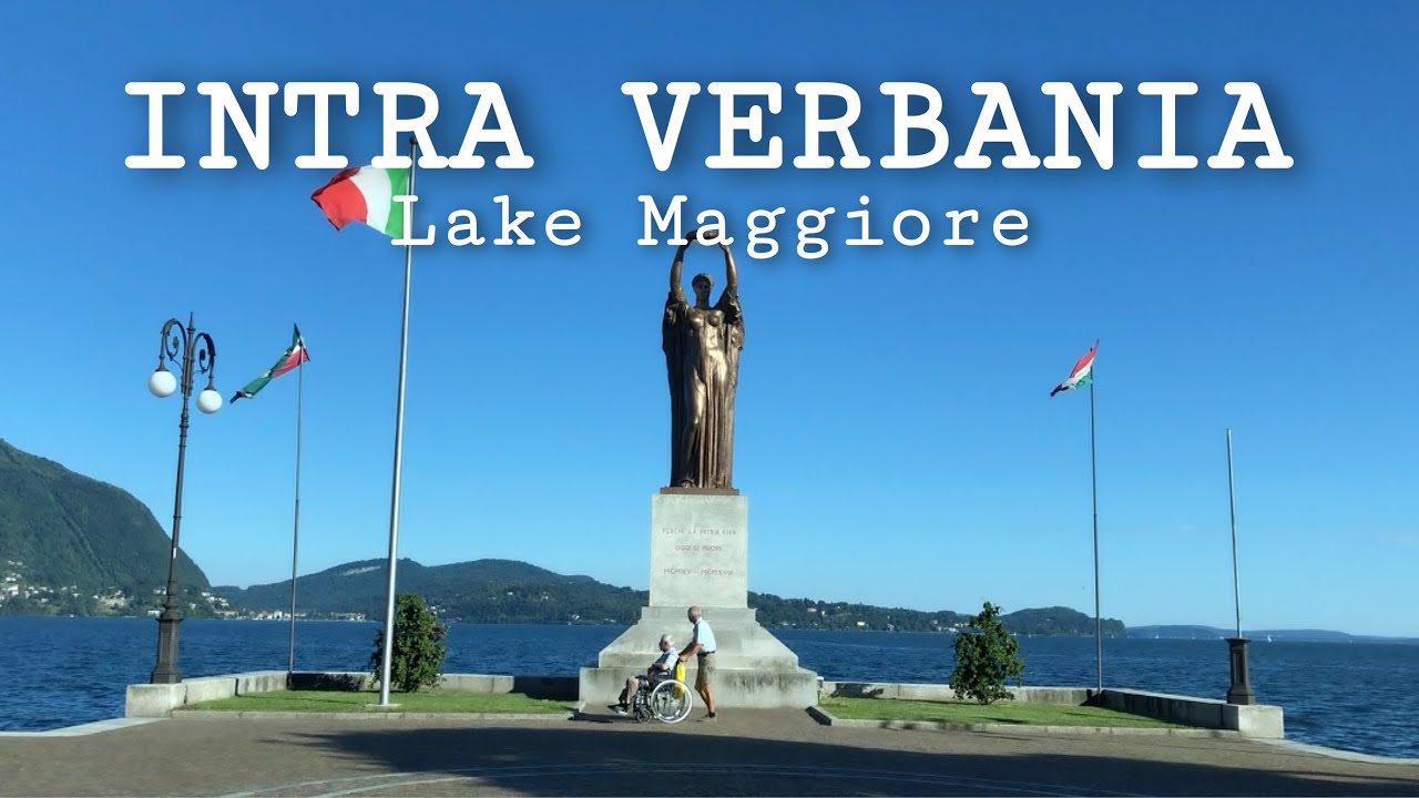 INTRA VERBANIA ITALY | LAKE MAGGIORE DRONE FOOTAGE
