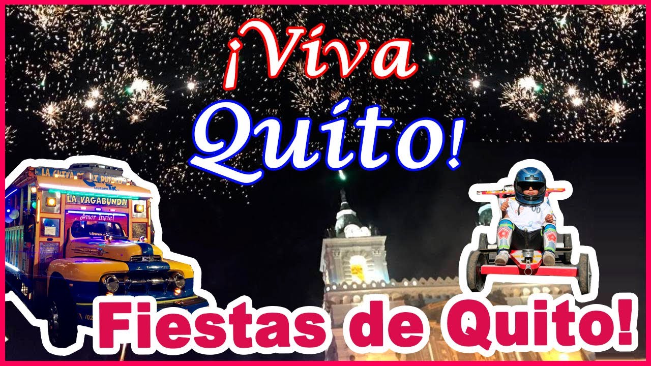 5 TRADICIONES que no te puedes perder en estas FIESTAS DE QUITO | Soy Natasha
