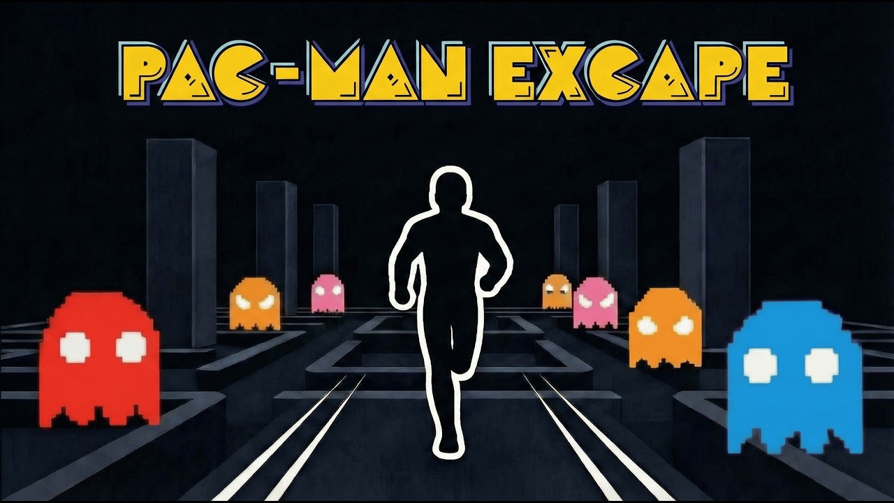 Pac-Man Ghost Chase 👻 | Immersive Arcade Run Challenge