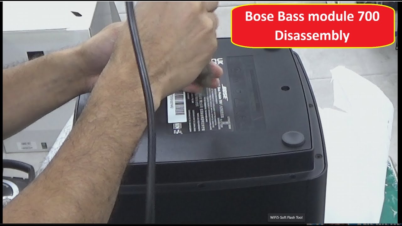Bose bass module 700 disassembly