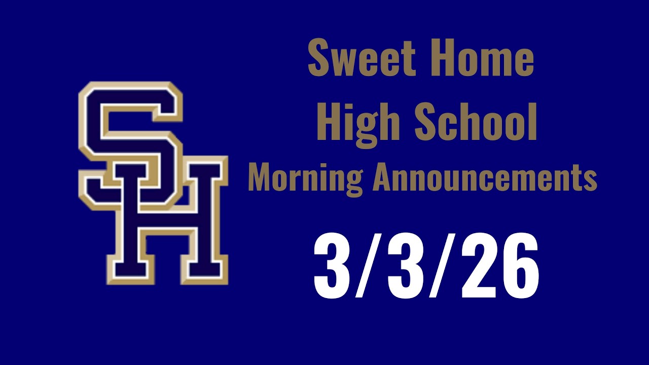 3/3/26 Morning Announcements