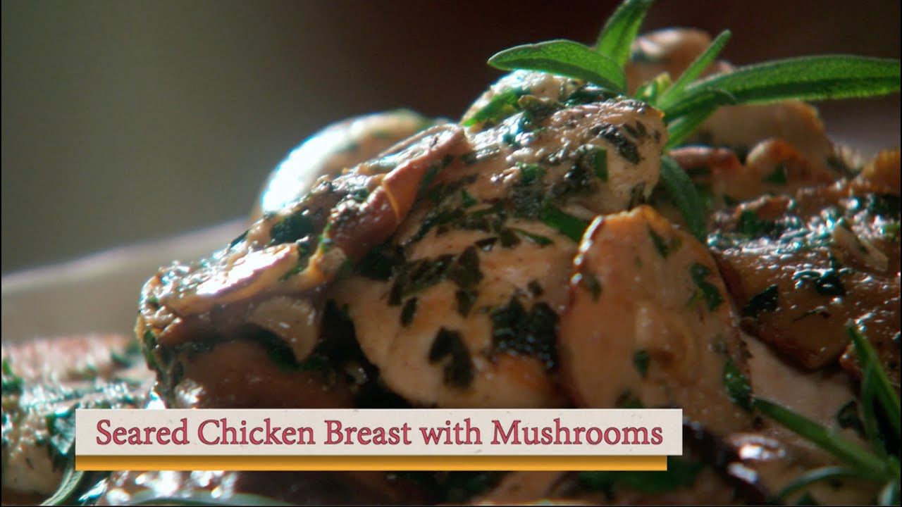 Seared Chicken Breast with Mushrooms