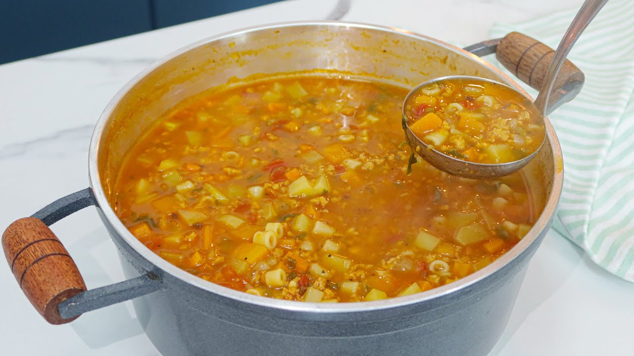 SOPA DE SOJA FÁCIL E BEM GOSTOSA! | Nandu Andrade