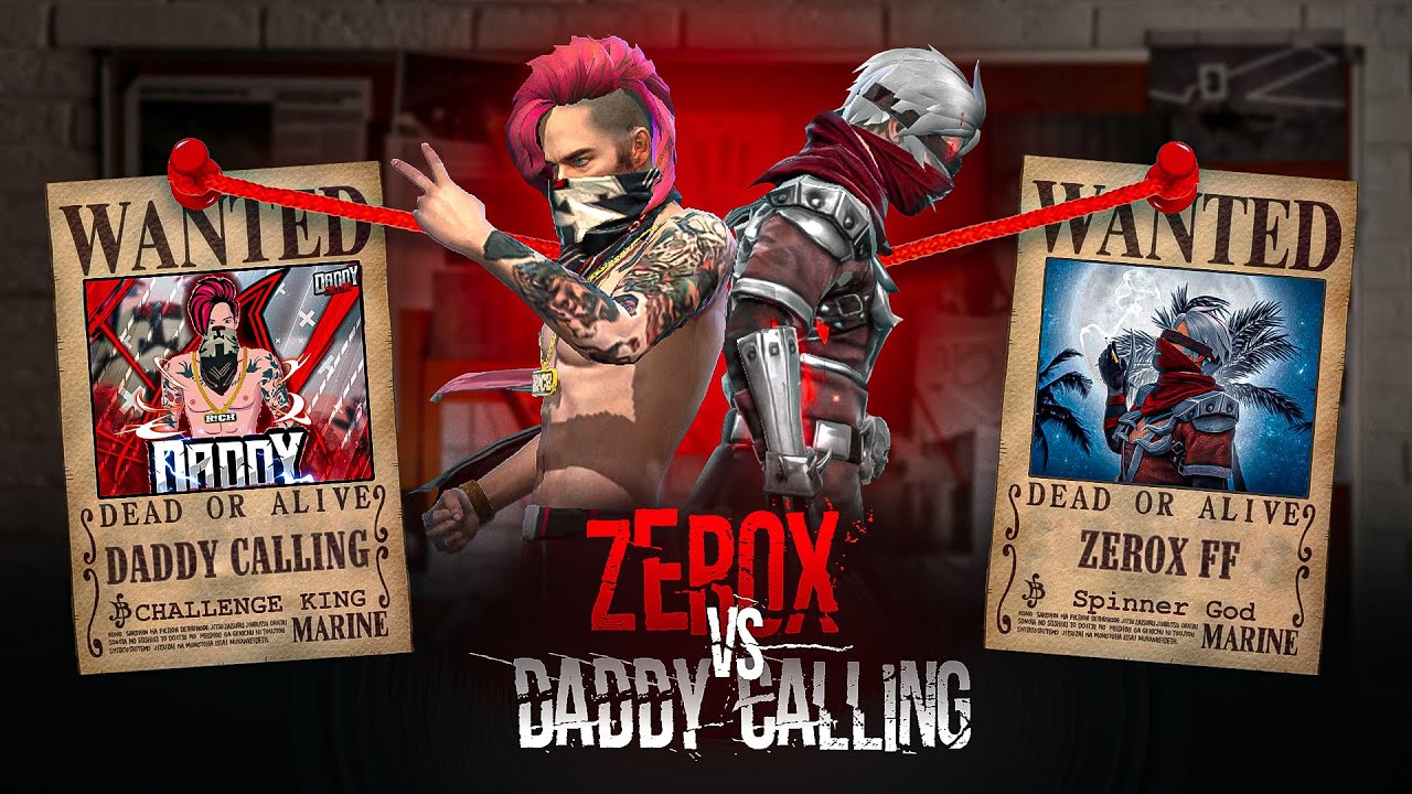 DADDYCALLING🇮🇳 Vs ZEROX FF🇳🇵| Brutal Fight Ever🔥💀