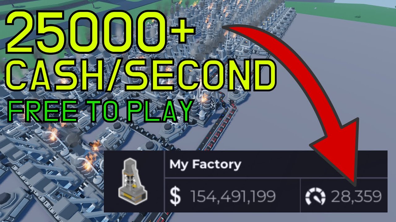 *Simple* Truck Production Factory in Roblox Build Your Factory Tycoon! [Tutorial/Showcase] 