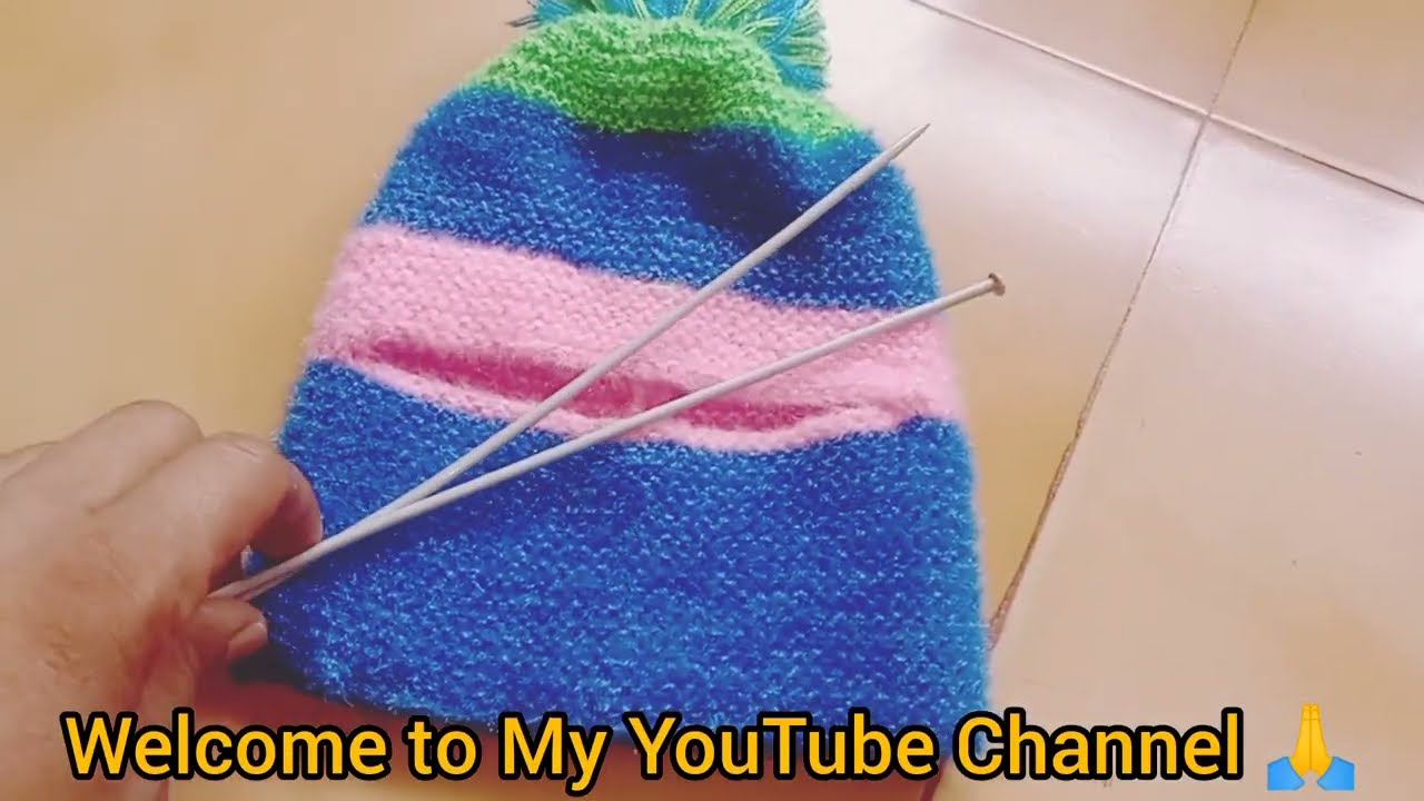 How to Make a Beautiful ❤️ Baby Monkey 🐒 Cap | Baby Cap 🧢 Winter Special Baby Cap #knittingcap 
