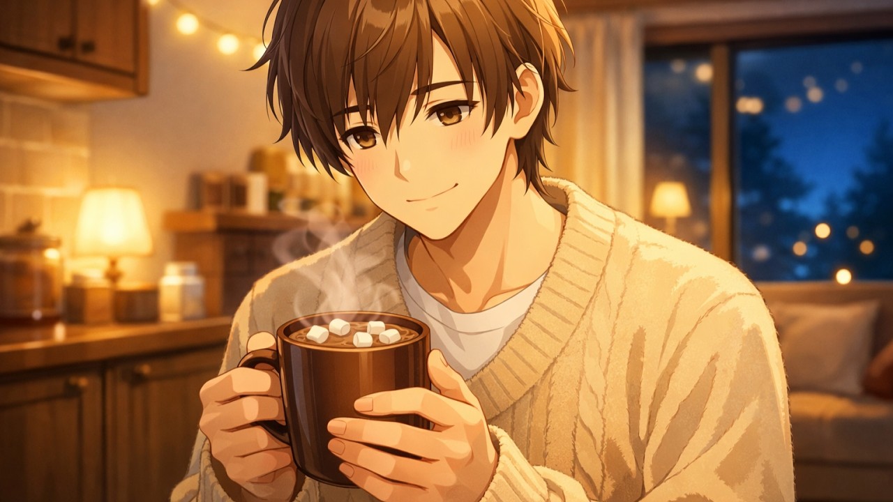 Boyfriend Makes You Hot Chocolate on a Cold Night | Boyfriend ASMR