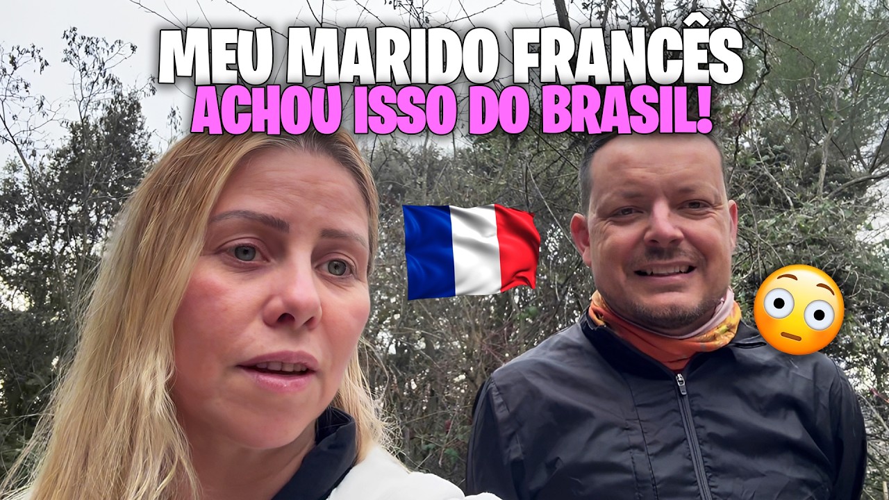 ELE SE SURPREENDEU! 😱 Marido francês revela a verdade sobre o Brasil após as férias