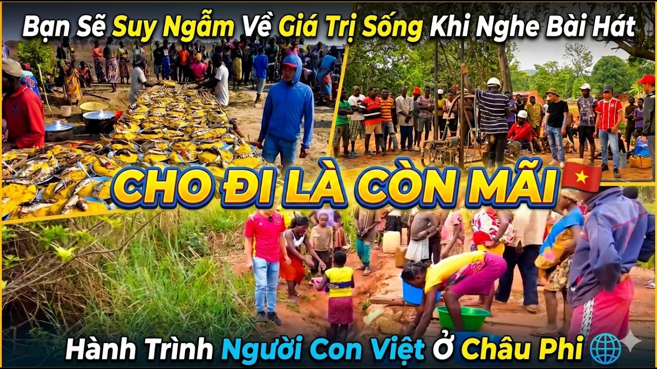 Bạn Sẽ Suy Ngẫm Về Giá Trị Sống Khi Nghe Bài Hát | CHO ĐI LÀ CÒN MÃI | Người Con Việt Ở Châu Phi