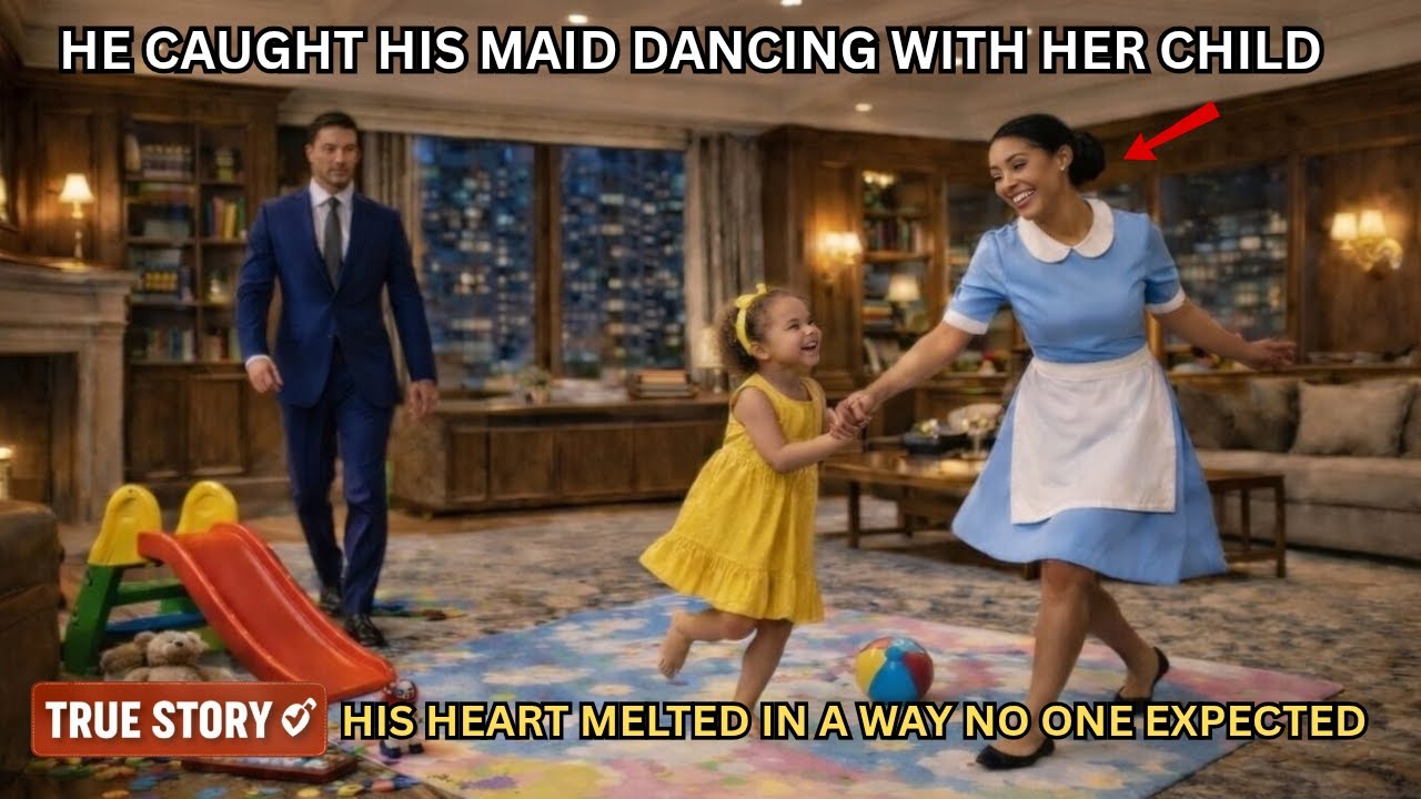 Billionaire Caught His Maid Dancing With Her Child—Everything Changed