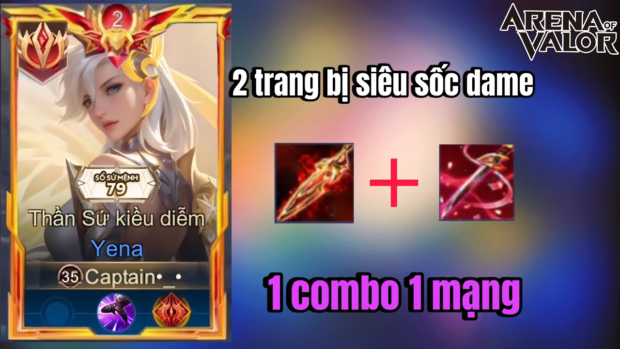 YenaSlayer | Trang Bị Full Sát Thương Giúp Một Combo 1 Mạng Còn Hợp Với Yena Mùa Này Không