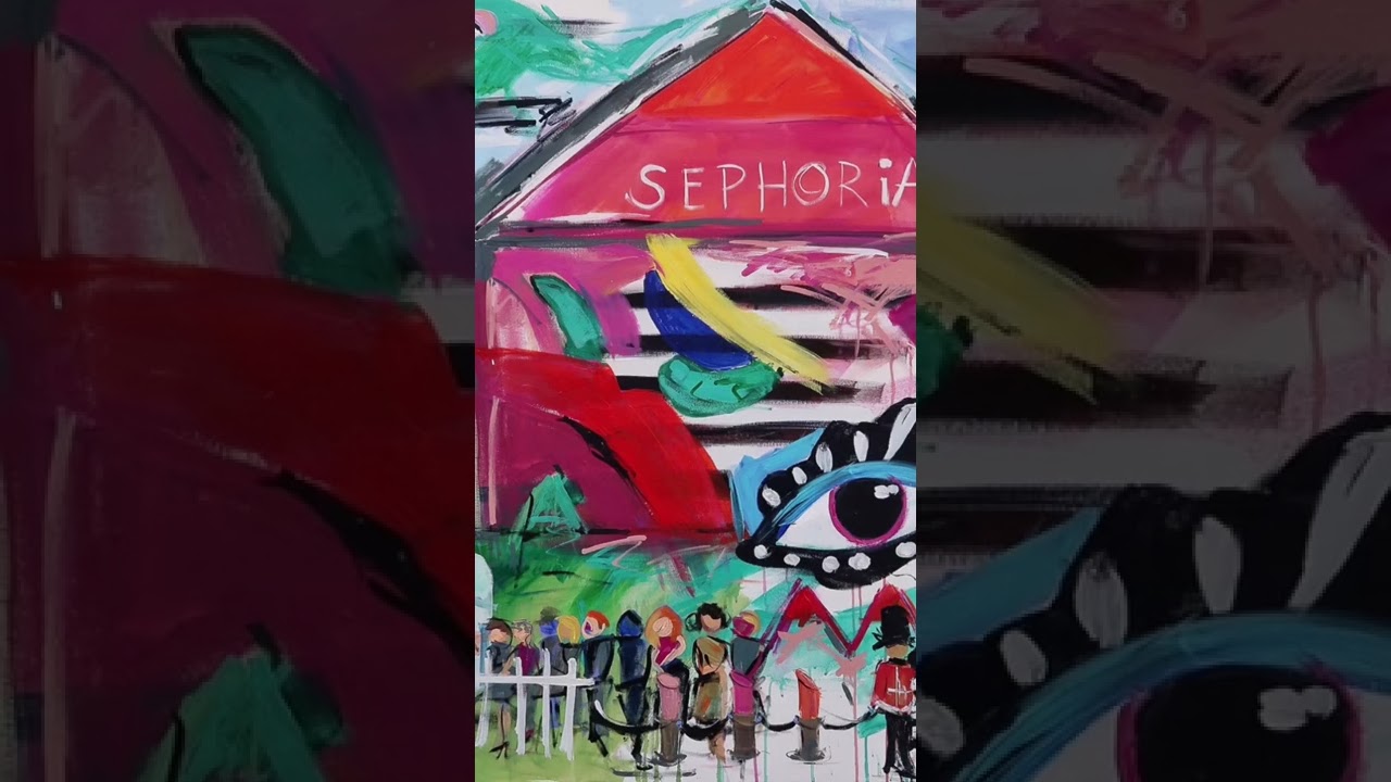 Live Event Paintings: Black n White into COLOR 🎨 