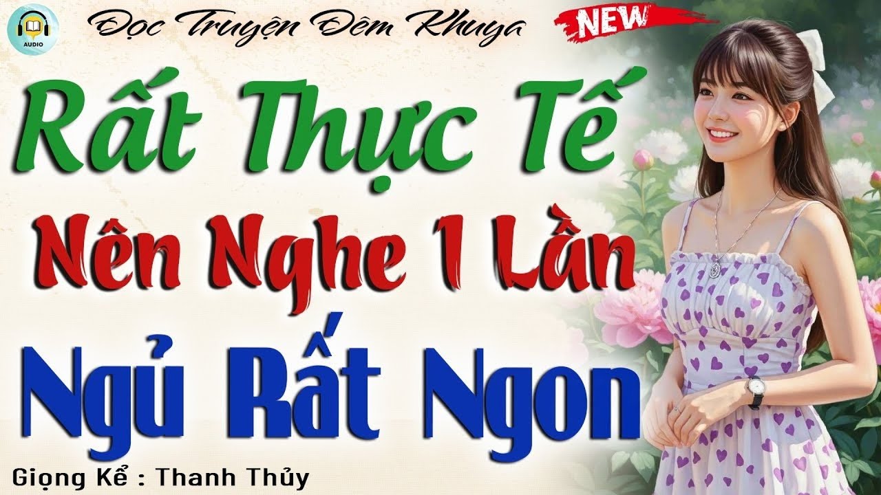 💤 Nghe 5 Phút CHÌM VÀO GIẤC NGỦ Ngay - Đọc Truyện Đêm Khuya Ngủ Ngon 😴