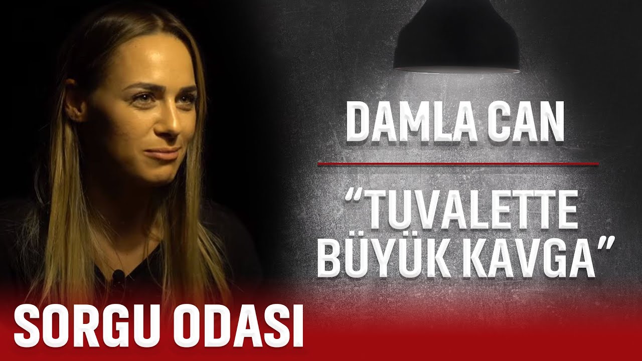 DAMLA CAN: TUVALETTE B&Uuml;Y&Uuml;K KAVGA !!! | SORGU ODASI 3.B&Ouml;L&Uuml;M