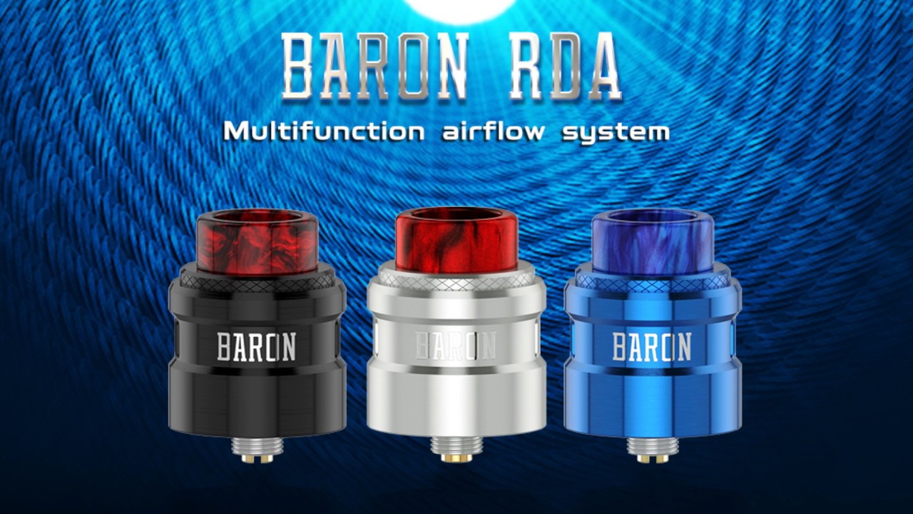 Geekvape Baron RDA | Multifunctional airflow system | BestVapeGears