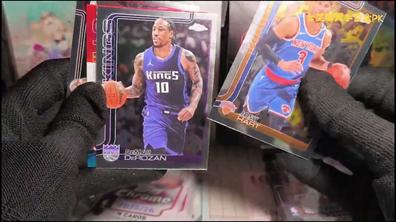 ［快樂開卡］台美購入topps chrome 2025/26 手雷盒大比拼之美國少乙包😅