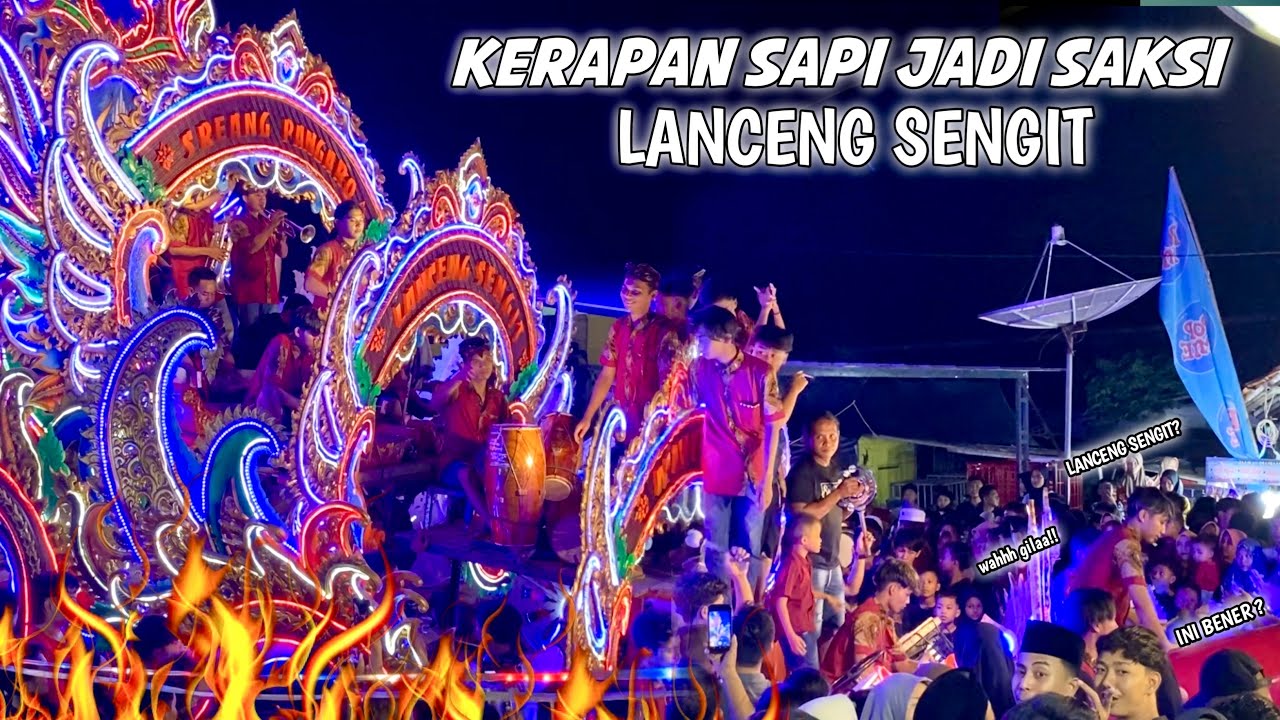 Full sesak ‼️ show lanceng sengit lagu kerapan sapi ( veteran ) panekasan
