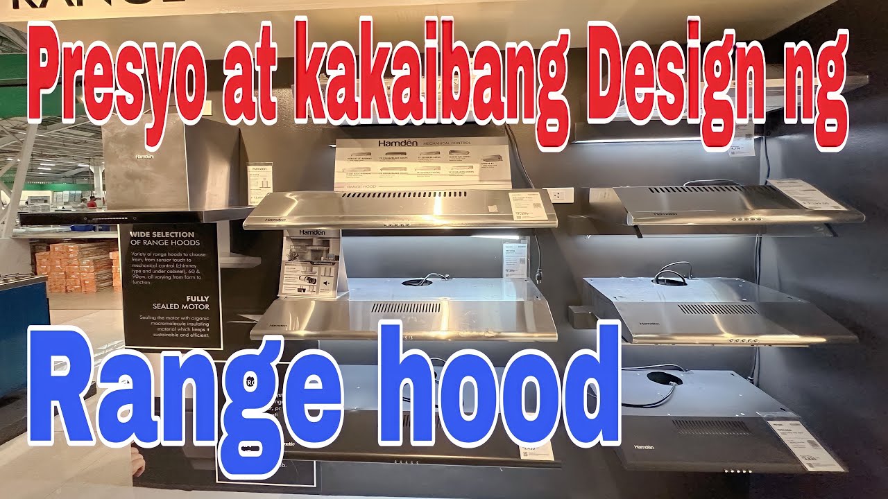 Presyo at Modern design ng Stove , Range hood + accent tiles atbp